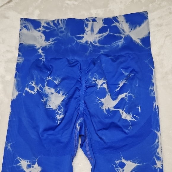 Hiruce Seamless Tie Dye High Waist Yoga Leggings - Picture 3 of 9